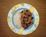 Une image de l'étape 6 de Chili con carne et riz.