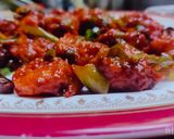 A picture of step 7 of Crispy Chilli Prawns.