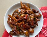 Foto langkah ke 5 dari resep Ampela Ceker Masak Kecap.