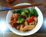 Foto langkah ke 5 dari resep Bulgogi Ayam Jamur.