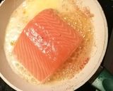 Vajban sült lazac spárgával recept fázis 1 fotója