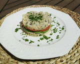 Foto del paso 10 de la receta: Champiñones a la crema con aguacate y tomate