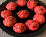 A picture of step 8 of Beetroot Appe Paniyaram.