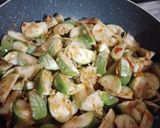 Foto langkah ke 6 dari resep Tumis Terong Gelatik Udang Pape.