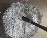 A picture of step 3 of Squash Scones (no butter).