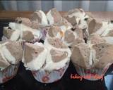 Bolu Kukus Mekar (pakai air, kunci biru) langkah memasak 9 foto