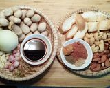 Hình bước làm 1 của món Pate chay