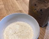 A picture of step 1 of Strawberry & Pistachio Porridge.
