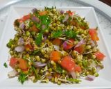 A picture of step 2 of Sprouts salad.
