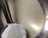 A picture of step 2 of Bread chilla.