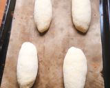 Hình bước làm 6 của món Bánh mì mochi nhân chà bông Đài Loan
