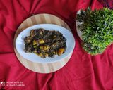 A picture of step 7 of Aloo methi.