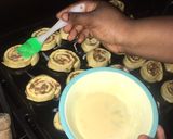 A picture of step 1 of Meat roll🥠.
