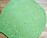 A picture of step 5 of Spinach paratha(palak paratha).