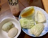 金沙白玉苦瓜的食譜步驟1照片
