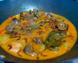 Foto langkah ke 4 dari resep Ati ampela masak kuah santan.