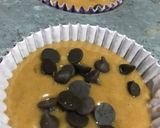 A picture of step 6 of Banana chocolate muffins.