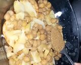 A picture of step 3 of سیو پاپڑی چاٹ.
