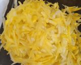A picture of step 1 of Zucchini carrot patties-vegan style.