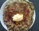 A picture of step 4 of Methi ke parathe.
