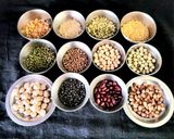 A picture of step 1 of High Protein Mix Beans Pulses Punjabi Dal Tadka.