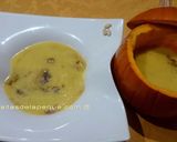 Foto del paso 5 de la receta: Crema de calabaza con jengibre y champiñones portobelo al jerez
