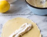 A picture of step 6 of Blintzes.