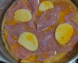 Foto del paso 4 de la receta: Tortilla rellena de jamón y queso