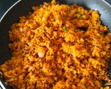 A picture of step 3 of Prawns Ball Puttu.