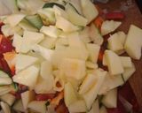 Darált hússal töltött tök és cukkini sok reszelt sajttal 🥂🥂🥂 recept fázis 4 fotója