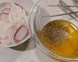 Foto del paso 4 de la receta Judía Verde al Vapor con Patata Monalisa y Encurtido Aromático al Vino Blanco del Somontano