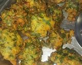 A picture of step 5 of Green vegetables Bhajiya.