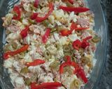 Foto del paso 5 de la receta: Ensalada de estación con lomitos de atún en aceite