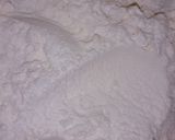 A picture of step 1 of Papri chaat.
