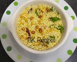 A picture of step 4 of Sabudana mixture/Sago mixture.