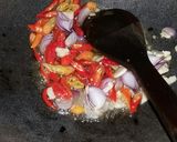 Foto langkah ke 4 dari resep Tumis Tauge Tahu Kacang Panjang.