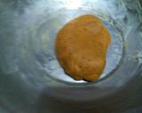 A picture of step 2 of Shahi Gatte.