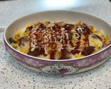 عکس مرحله 4 از دستور خوراک سیب زمینی و ژامبون 😋