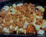 Foto del paso 3 de la receta: Tarta de carne decorada con semillas