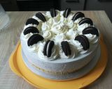 Tort serowy z rozetkami i OREO krok przepisu 4 zdjęcie