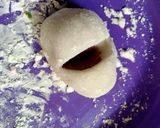 Foto langkah ke 4 dari resep Moci Red Bean Orange.