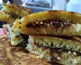 Foto langkah ke 7 dari resep Martabak manis teflon anti gagal.