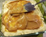 Foto del paso 2 de la receta: Tarta de maicena, dulce de leche, coco y banana