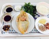Hình bước làm 1 của món Gà nhồi xôi nướng