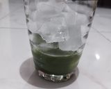 Foto langkah ke 2 dari resep Dirty Matcha Latte.