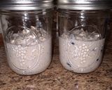 A picture of step 2 of Blueberry Muffin Overnight Oats.
