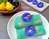 Foto langkah ke 8 dari resep 969. Dadar Gulung Biru Telang, Tanpa Santan, Praktis & Ekonomis.