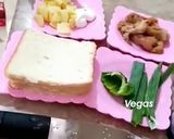 A picture of step 3 of Kite sandwich 🥰.