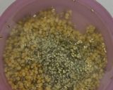 A picture of step 1 of Moongi chana daal.