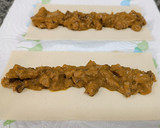 Foto del paso 2 de la receta: Canelones de carrillada al vino tinto y bechamel de turrón